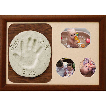 パパジーノ プリシャス・マイスイート 赤ちゃんの手形・足形 フォトフレーム 粘土 メモリアルグッズ 成長記録【送料無料 沖縄・一部地域を除く】